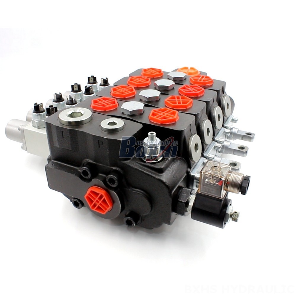Manual Operated Directional Valve: DLS180 Micro Switch 4 Spool cover photo